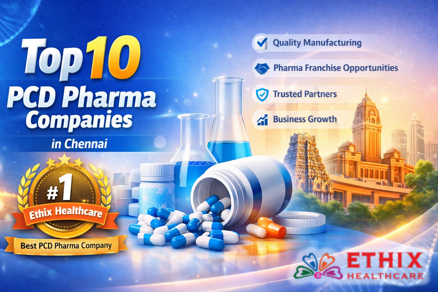 List of Top 10 PCD Pharma Companies in Chennai